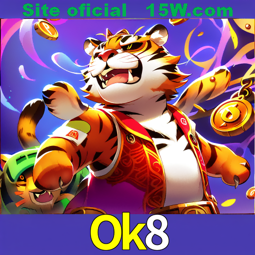Imagem promocional da Ok8 mostrando a plataforma e suas vantagens